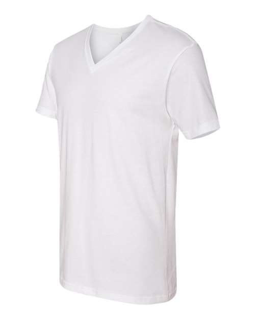 Next Level Men's Cotton V-Neck T-Shirt-2