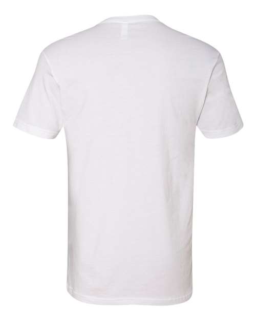Next Level Men's Cotton V-Neck T-Shirt-3
