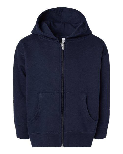 Rabbit Skins Toddler Full-Zip Fleece Hoodie Sweatshirt-1
