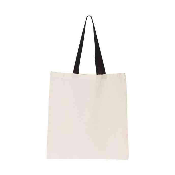 OAD Contrast-Color Handle Tote-3