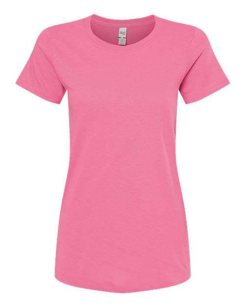 M&O Women's Gold Soft Touch T-Shirt-1