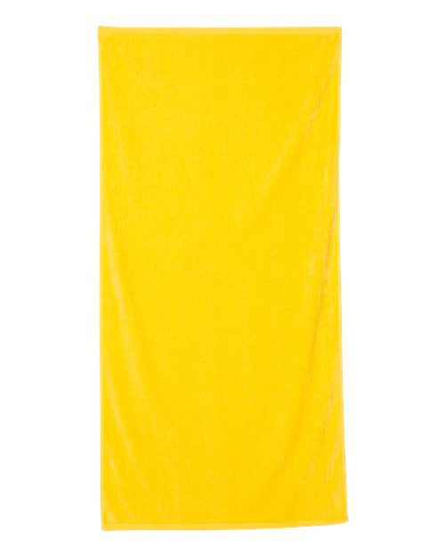 Q-Tees Velour Beach Towel-1