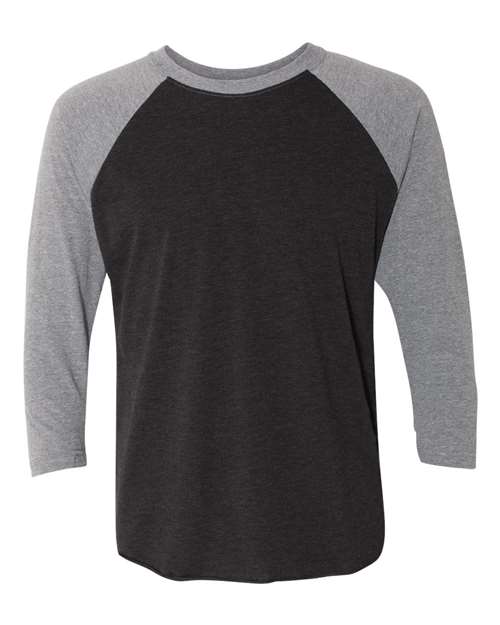 Next Level Men's Triblend Three-Quarter Raglan T-Shirt-1