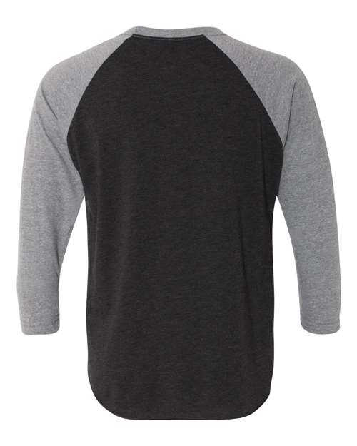 Next Level Men's Triblend Three-Quarter Raglan T-Shirt-2