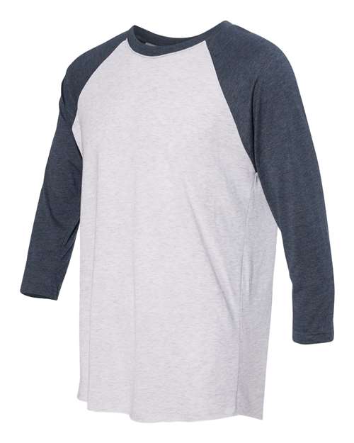 Next Level Men's Triblend Three-Quarter Raglan T-Shirt-2