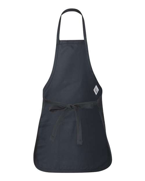 Q-Tees Full-Length Apron with Pouch Pocket-2