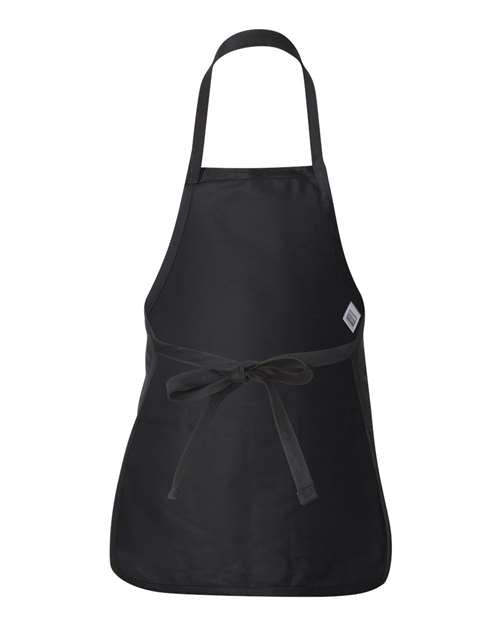 Q-Tees Full-Length Apron with Pouch Pocket-2