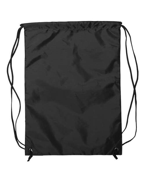 Liberty Bags Zippered Drawstring Backpack-2