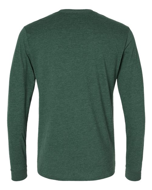 Next Level Men's Sueded Long Sleeve T-Shirt-2