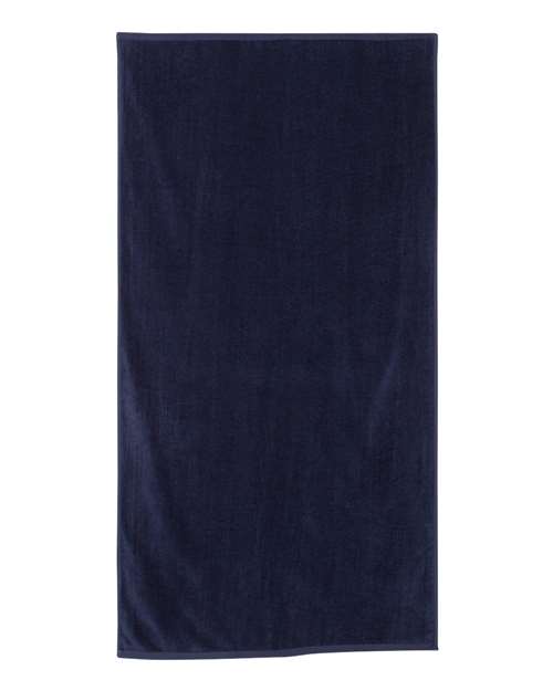 Q-Tees Velour Beach Towel-1