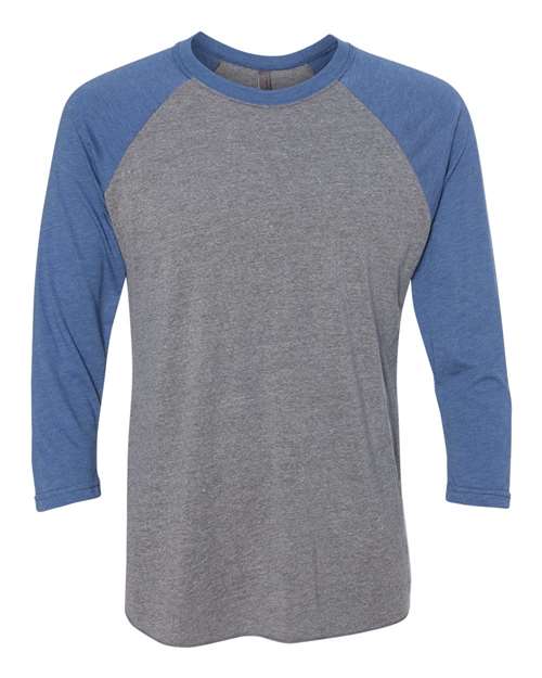 Next Level Men's Triblend Three-Quarter Raglan T-Shirt-1