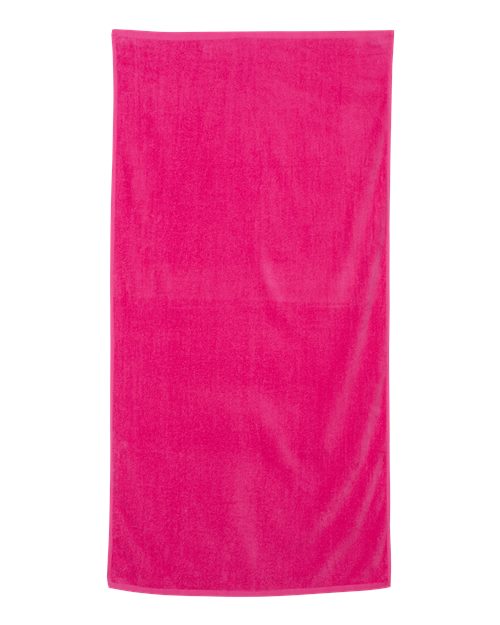 Q-Tees Velour Beach Towel-1