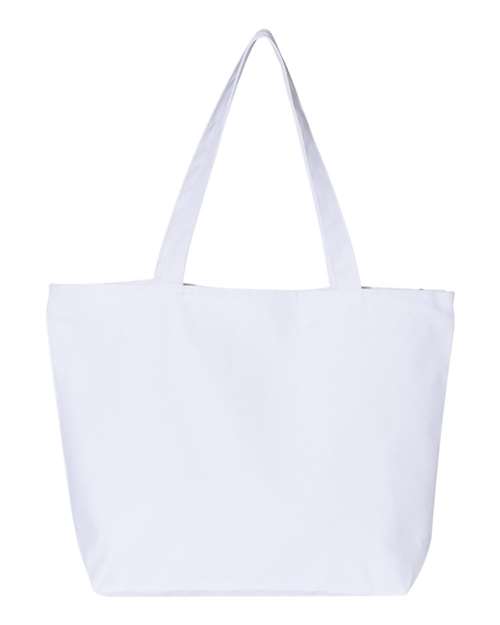Q-Tees 25L Zippered Tote-1