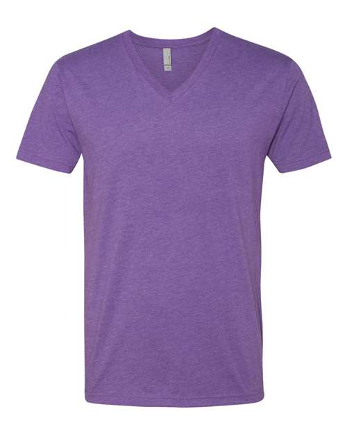 Next Level Men's CVC V-Neck T-Shirt-1