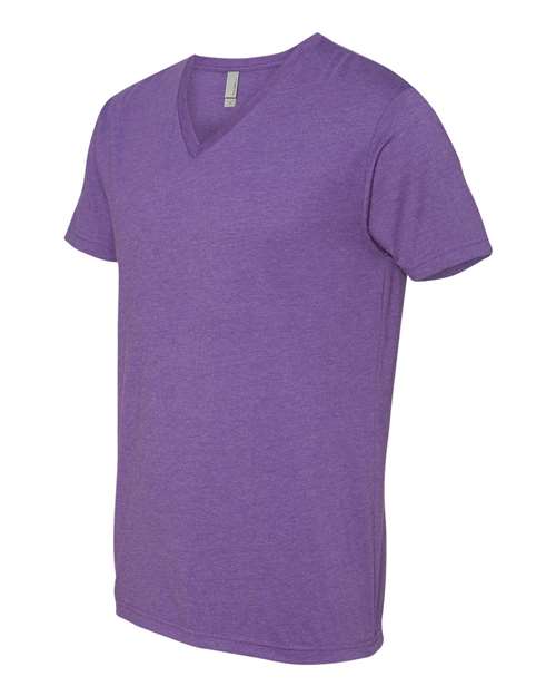 Next Level Men's CVC V-Neck T-Shirt-2