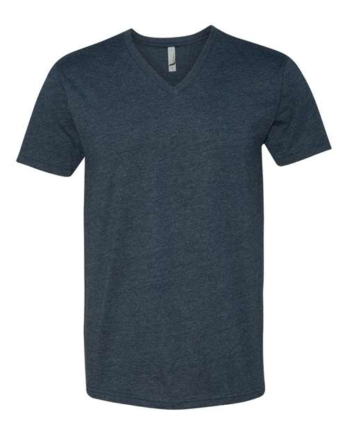 Next Level Men's CVC V-Neck T-Shirt-1