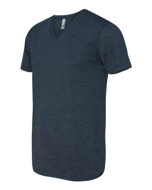 Next Level Men's CVC V-Neck T-Shirt-2