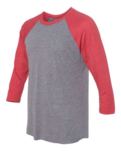Next Level Men's Triblend Three-Quarter Raglan T-Shirt-2