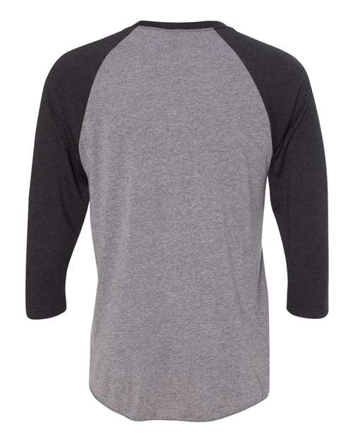 Next Level Men's Triblend Three-Quarter Raglan T-Shirt-3