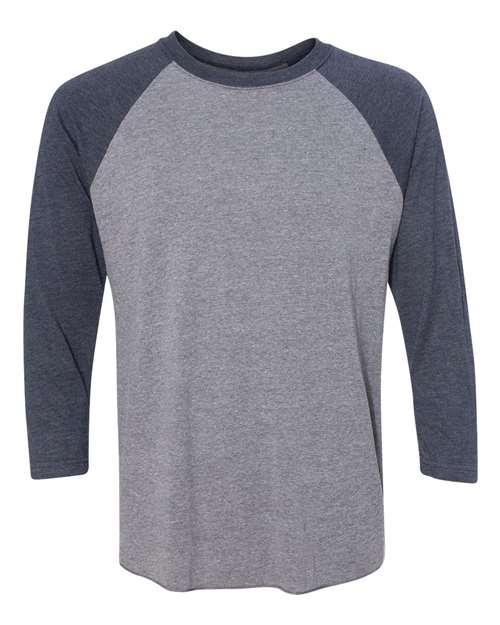 Next Level Men's Triblend Three-Quarter Raglan T-Shirt-1