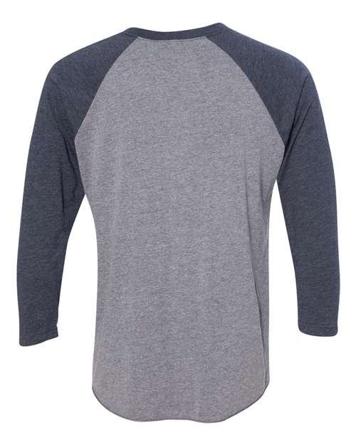 Next Level Men's Triblend Three-Quarter Raglan T-Shirt-3