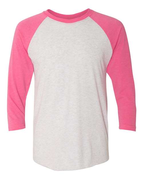 Next Level Men's Triblend Three-Quarter Raglan T-Shirt-1