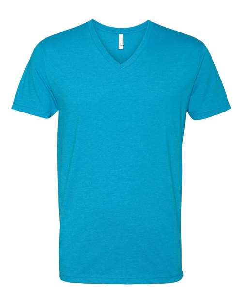Next Level Men's CVC V-Neck T-Shirt-1