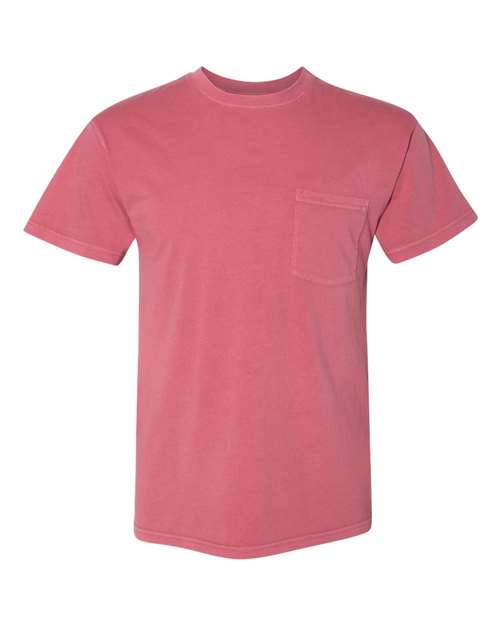 Next Level Men's Inspired Dye Pocket T-Shirt-1