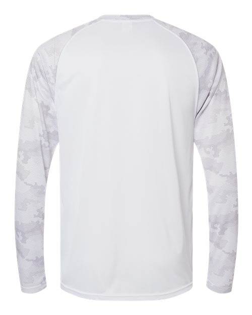 Paragon Men's Cayman Performance Camo Colorblocked Long Sleeve T-Shirt-2