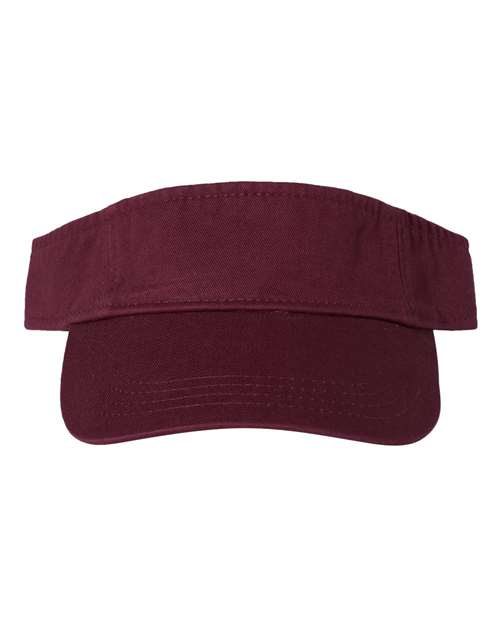 Valucap Bio-Washed Visor-1