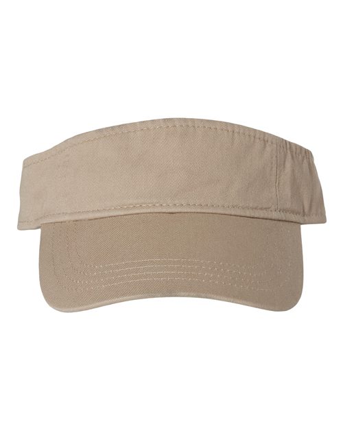 Valucap Bio-Washed Visor-1