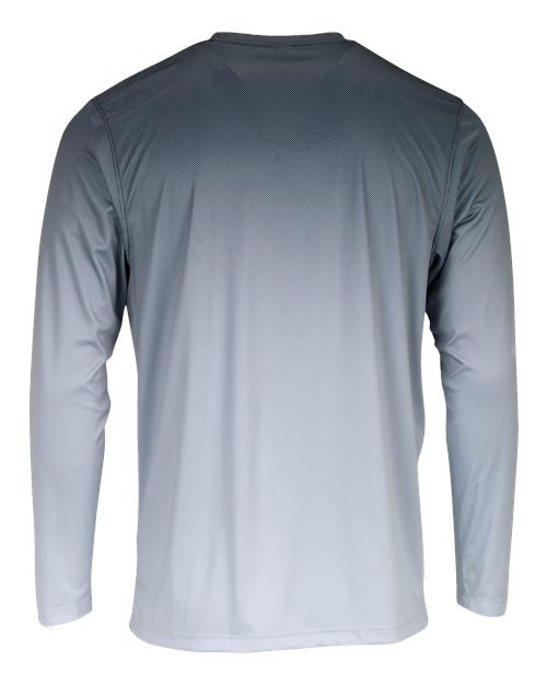 Paragon Men's Barbados Performance Pin Dot Long Sleeve T-Shirt-2