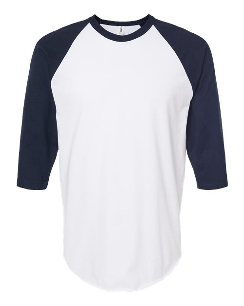 Tultex Men's Fine Jersey Raglan T-Shirt-1