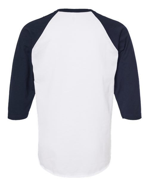 Tultex Men's Fine Jersey Raglan T-Shirt-2