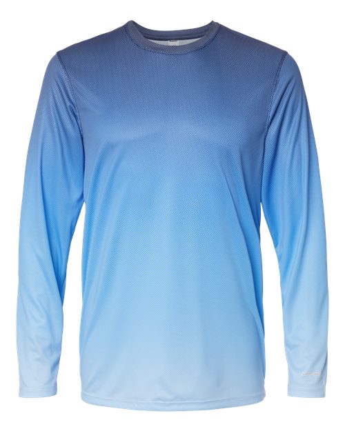 Paragon Men's Barbados Performance Pin Dot Long Sleeve T-Shirt-1