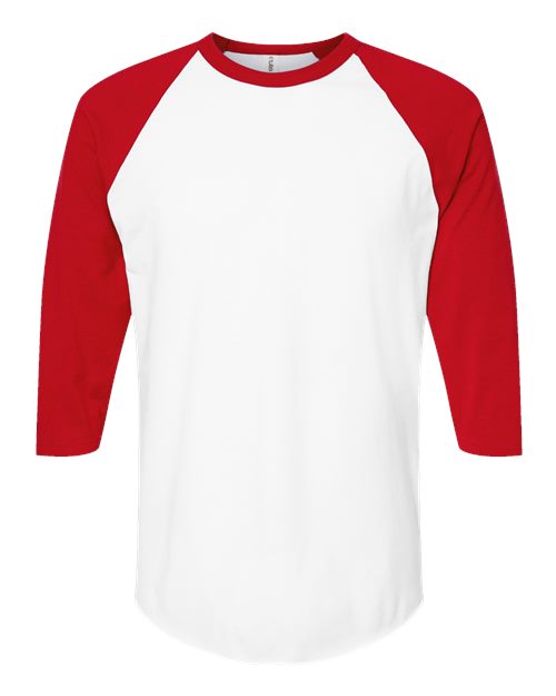 Tultex Men's Fine Jersey Raglan T-Shirt-1