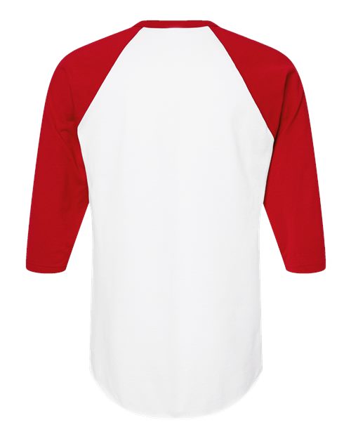 Tultex Men's Fine Jersey Raglan T-Shirt-2