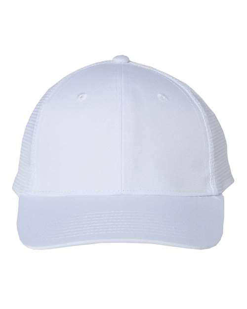 Valucap Mesh-Back Twill Trucker Cap-1