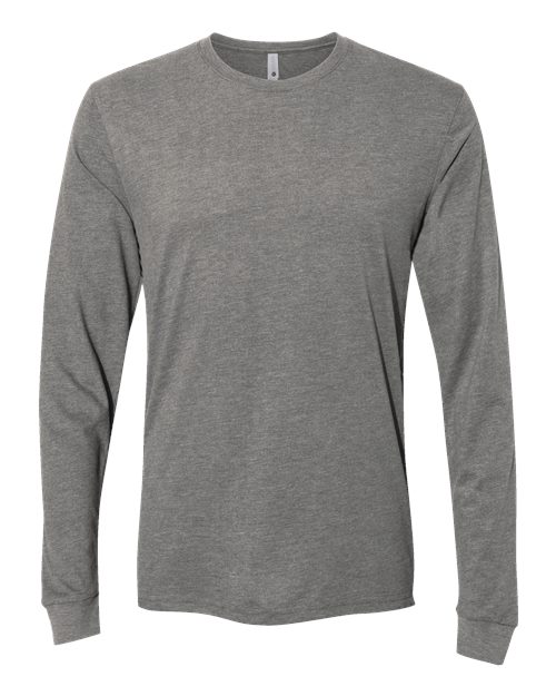 Next Level Men's Sueded Long Sleeve T-Shirt-1