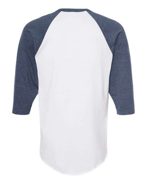 Tultex Men's Fine Jersey Raglan T-Shirt-2