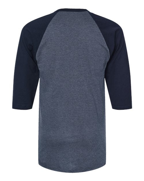 Tultex Men's Fine Jersey Raglan T-Shirt-2
