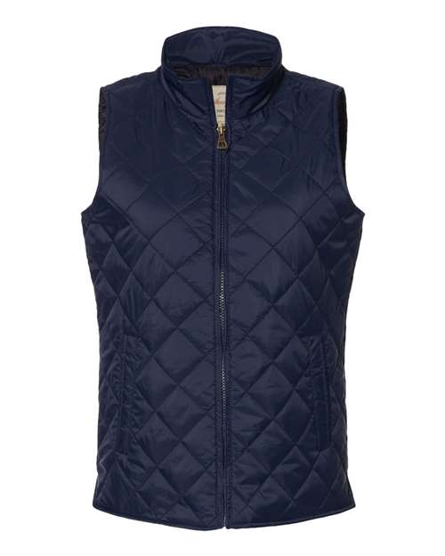 Weatherproof Women's Vintage Diamond Quilted Vest-1
