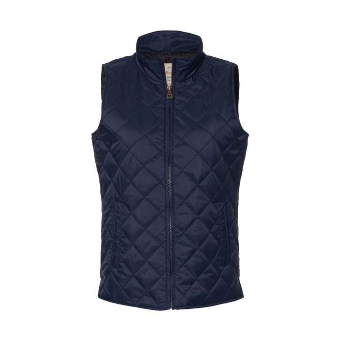 Weatherproof Women's Vintage Diamond Quilted Vest-1