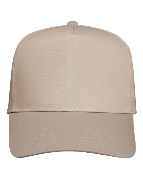 Valucap Five-Panel Twill Cap-1
