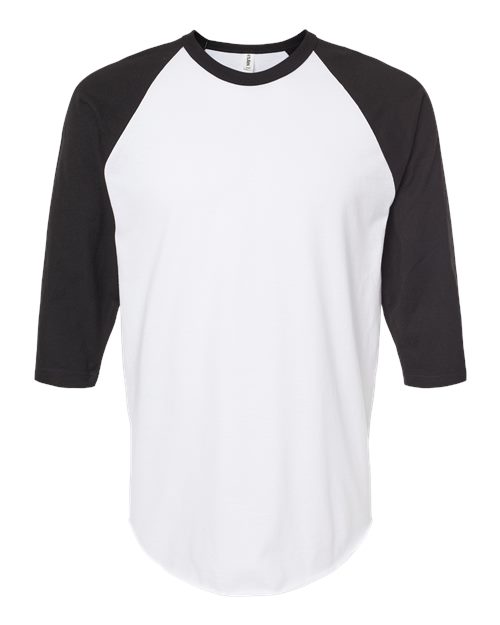 Tultex Men's Fine Jersey Raglan T-Shirt-1