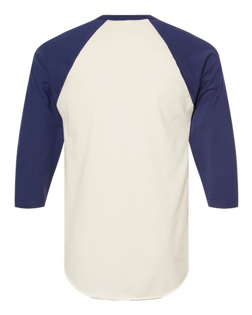 Tultex Men's Fine Jersey Raglan T-Shirt-2