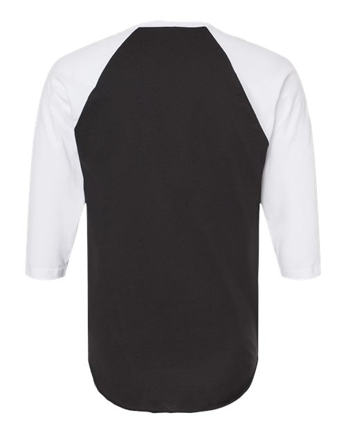 Tultex Men's Fine Jersey Raglan T-Shirt-2