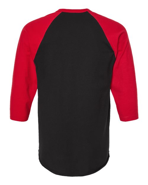 Tultex Men's Fine Jersey Raglan T-Shirt-2