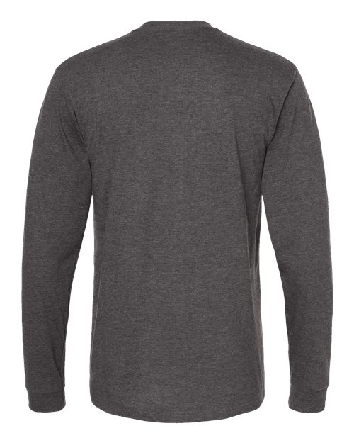 Tultex Men's Heavyweight Jersey Long Sleeve T-Shirt-2