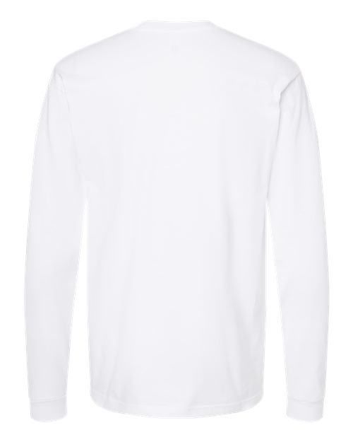 Tultex Men's Heavyweight Jersey Long Sleeve T-Shirt-2